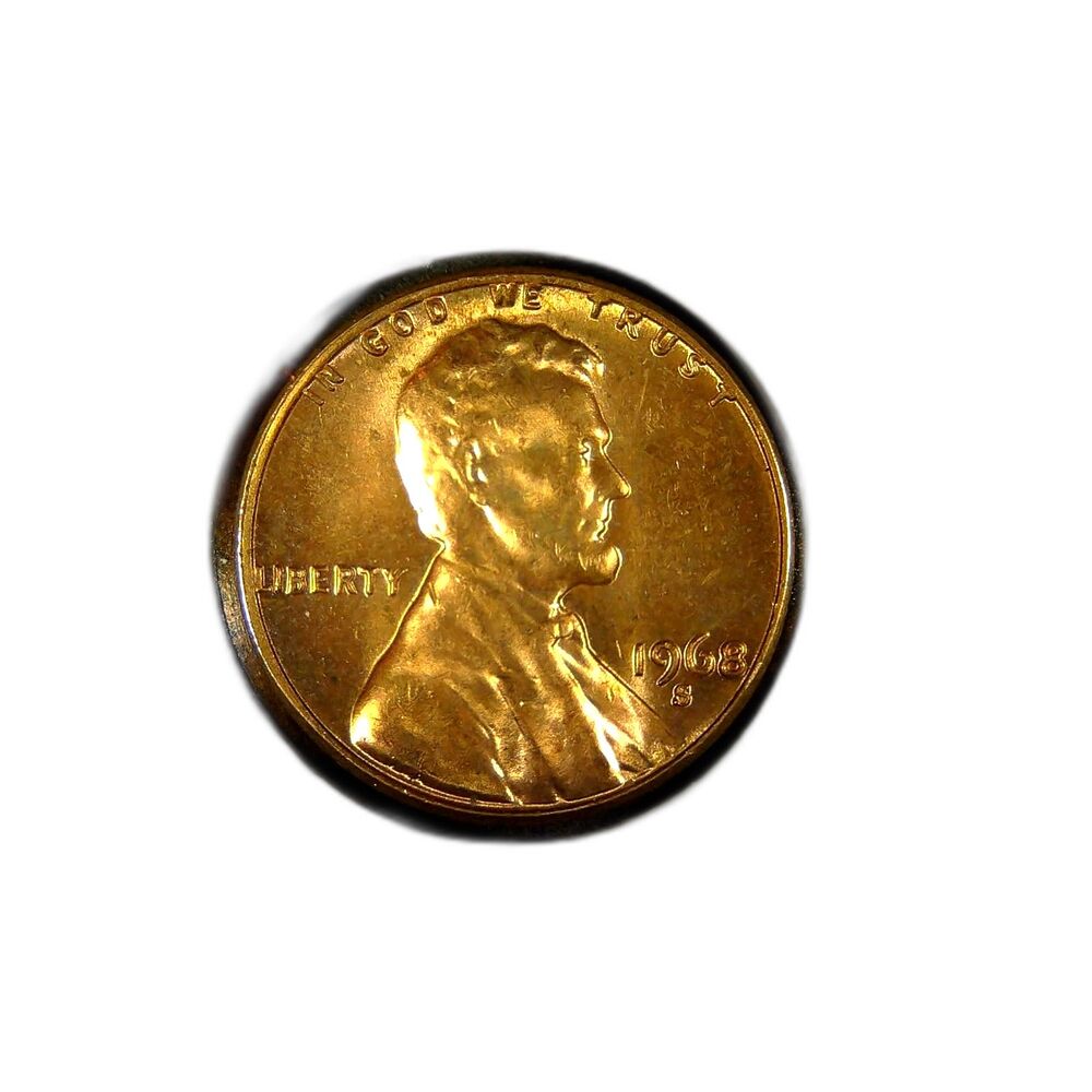 1968 S Lincoln Memorial Cent AU Lot 274